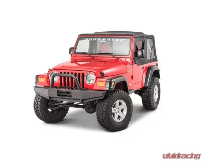 Quadratec Winch Ready Bull Bar Front Bumpers without Fog Light Provisions Jeep Wrangler 1997-2006 - 12057 0200